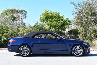2024 BMW 4 Series M440i Convertible W/Premium and Parking Assistance Packages0i