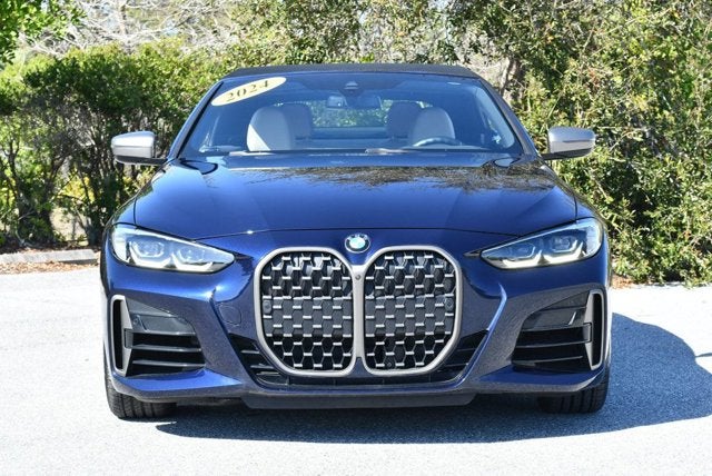 2024 BMW 4 Series M440i Convertible W/Premium and Parking Assistance Packages0i
