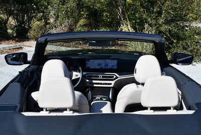 2024 BMW 4 Series M440i Convertible W/Premium and Parking Assistance Packages0i