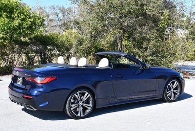 2024 BMW 4 Series M440i Convertible W/Premium and Parking Assistance Packages0i