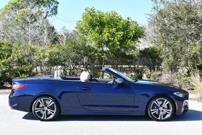 2024 BMW 4 Series M440i Convertible W/Premium and Parking Assistance Packages0i