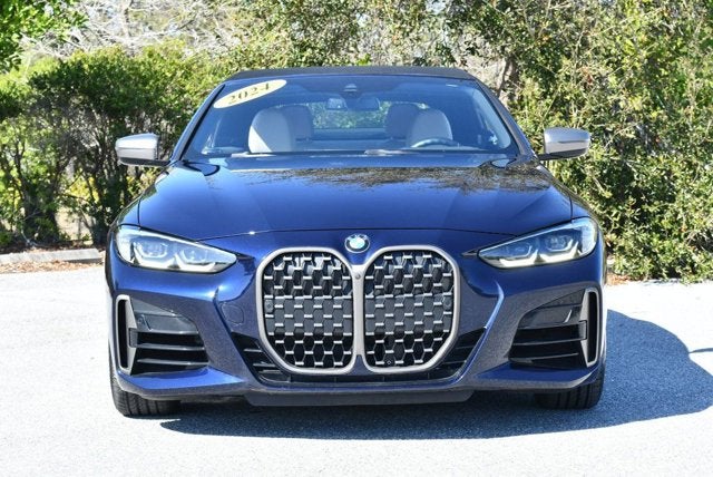 2024 BMW 4 Series M440i Convertible W/Premium and Parking Assistance Packages0i