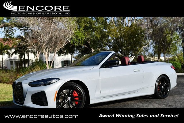 2023 BMW 4 Series M440i Convertible W/Premium and Parking Assistance Packages