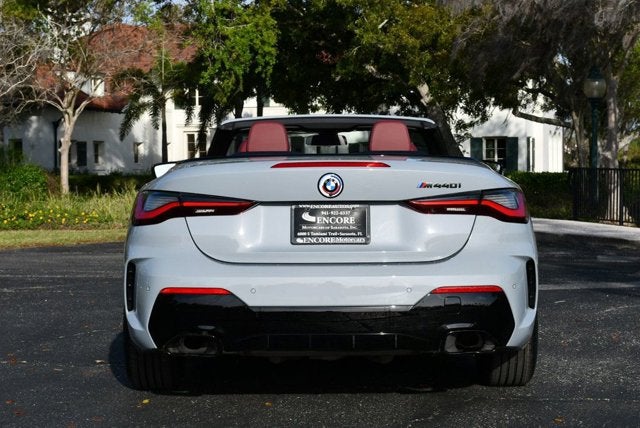 2023 BMW 4 Series M440i Convertible W/Premium and Parking Assistance Packages