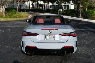 2023 BMW 4 Series M440i Convertible W/Premium and Parking Assistance Packages