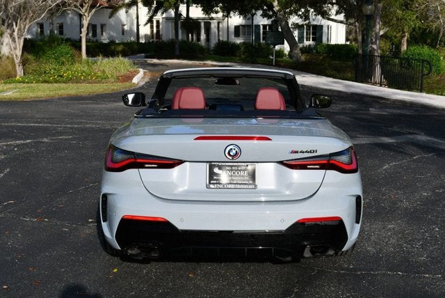 2023 BMW 4 Series M440i Convertible W/Premium and Parking Assistance Packages