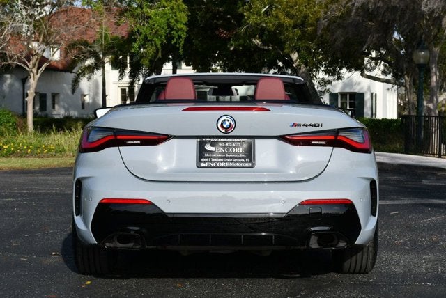 2023 BMW 4 Series M440i Convertible W/Premium and Parking Assistance Packages