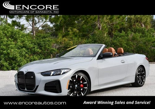 2026 BMW 4 Series M440i RWD Convertible W/Premium and Parking Assistance Packages
