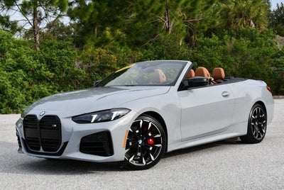 2026 BMW 4 Series M440i RWD Convertible W/Premium and Parking Assistance Packages