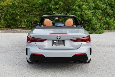 2026 BMW 4 Series M440i RWD Convertible W/Premium and Parking Assistance Packages