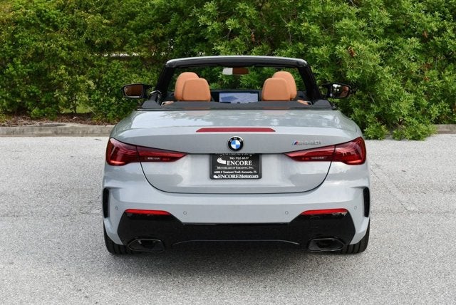 2026 BMW 4 Series M440i RWD Convertible W/Premium and Parking Assistance Packages