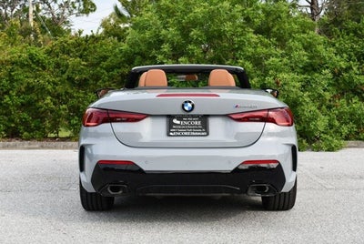 2026 BMW 4 Series M440i RWD Convertible W/Premium and Parking Assistance Packages
