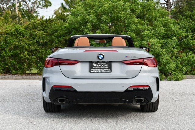 2026 BMW 4 Series M440i RWD Convertible W/Premium and Parking Assistance Packages