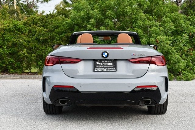 2026 BMW 4 Series M440i RWD Convertible W/Premium and Parking Assistance Packages