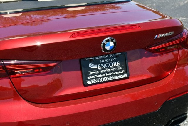 2025 BMW 4 Series M440i Convertible W/Premium and Parking Assistance Packages