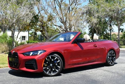 2025 BMW 4 Series M440i Convertible W/Premium and Parking Assistance Packages