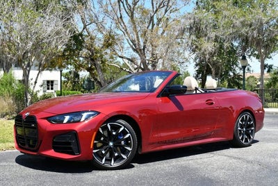 2025 BMW 4 Series M440i Convertible W/Premium and Parking Assistance Packages