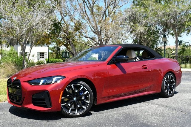 2025 BMW 4 Series M440i Convertible W/Premium and Parking Assistance Packages