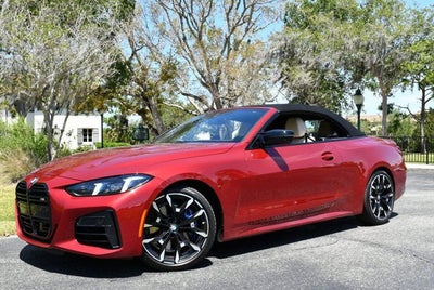 2025 BMW 4 Series M440i Convertible W/Premium and Parking Assistance Packages