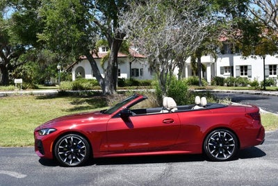 2025 BMW 4 Series M440i Convertible W/Premium and Parking Assistance Packages