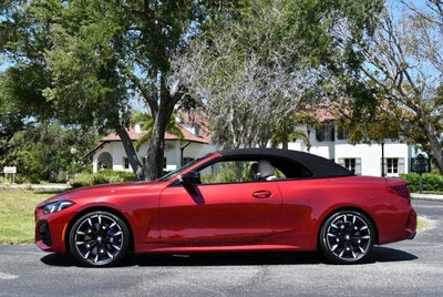 2025 BMW 4 Series M440i Convertible W/Premium and Parking Assistance Packages