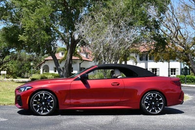 2025 BMW 4 Series M440i Convertible W/Premium and Parking Assistance Packages