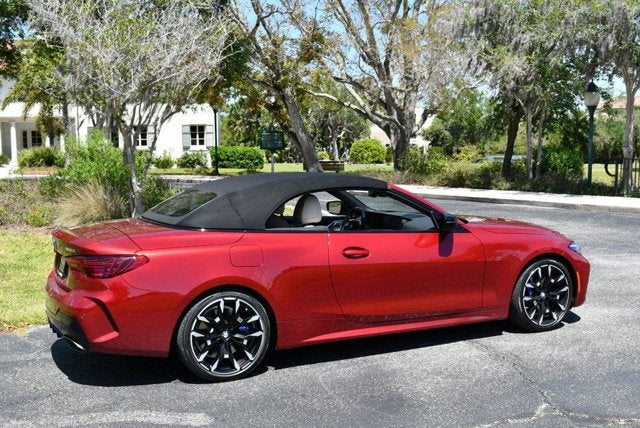 2025 BMW 4 Series M440i Convertible W/Premium and Parking Assistance Packages