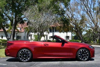 2025 BMW 4 Series M440i Convertible W/Premium and Parking Assistance Packages