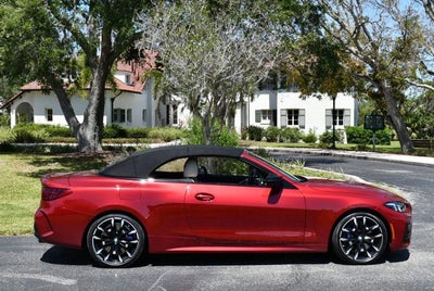 2025 BMW 4 Series M440i Convertible W/Premium and Parking Assistance Packages