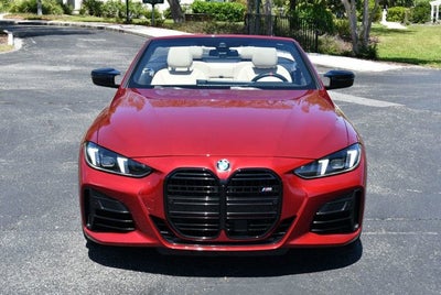 2025 BMW 4 Series M440i Convertible W/Premium and Parking Assistance Packages