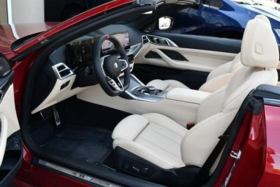 2025 BMW 4 Series M440i Convertible W/Premium and Parking Assistance Packages