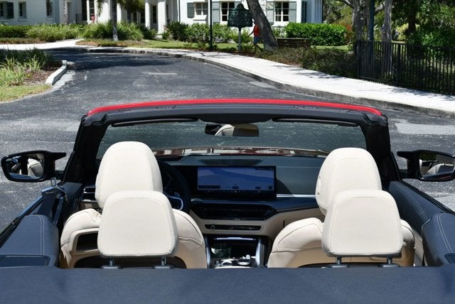 2025 BMW 4 Series M440i Convertible W/Premium and Parking Assistance Packages