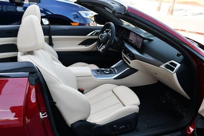 2025 BMW 4 Series M440i Convertible W/Premium and Parking Assistance Packages