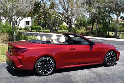 2025 BMW 4 Series M440i Convertible W/Premium and Parking Assistance Packages