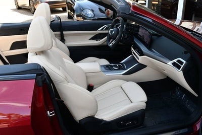 2025 BMW 4 Series M440i Convertible W/Premium and Parking Assistance Packages
