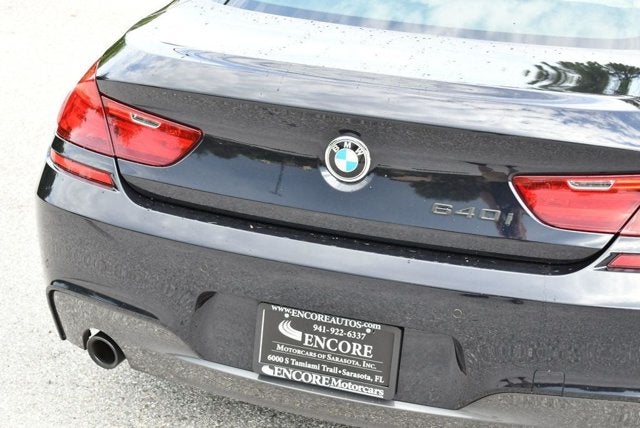 2018 BMW 6 Series 640i Gran Coupe W/M Sport Edition Package