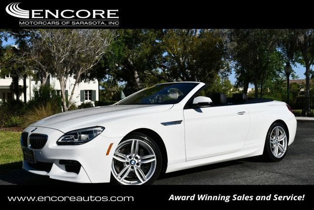 2017 BMW 6 Series 640i xDrive Convertible W/Executive and M Sport Edition Packages