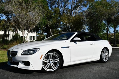 2017 BMW 6 Series 640i xDrive Convertible W/Executive and M Sport Edition Packages
