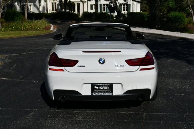 2017 BMW 6 Series 640i xDrive Convertible W/Executive and M Sport Edition Packages