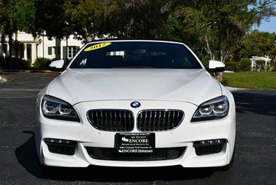 2017 BMW 6 Series 640i xDrive Convertible W/Executive and M Sport Edition Packages