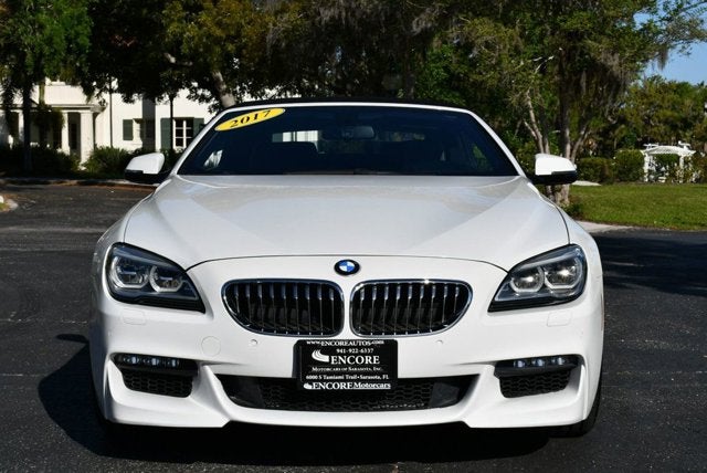2017 BMW 6 Series 640i xDrive Convertible W/Executive and M Sport Edition Packages