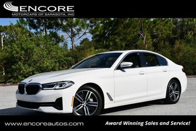 2021 BMW 5 Series 540i xDrive Sedan W/Premium & Luxury Seating Packages