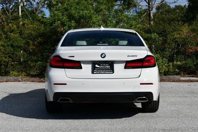 2021 BMW 5 Series 540i xDrive Sedan W/Premium & Luxury Seating Packages