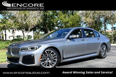 2020 BMW 740i Sedan W/M Sport & Luxury Rear Seating Packages 740i