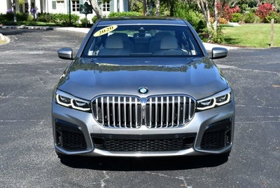 2020 BMW 740i Sedan W/M Sport & Luxury Rear Seating Packages 740i
