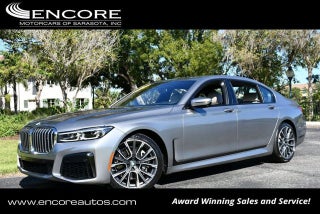 2020 BMW 740i Sedan W/M Sport &amp; Luxury Rear Seating Packages 740i