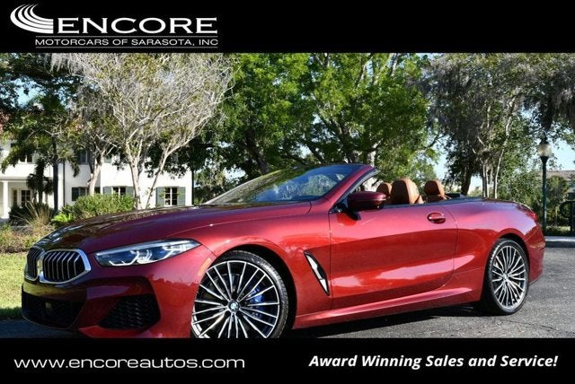 2022 BMW 8 Series 840i Convertible W/M Sport, Comfort Seating & Driving Assistance