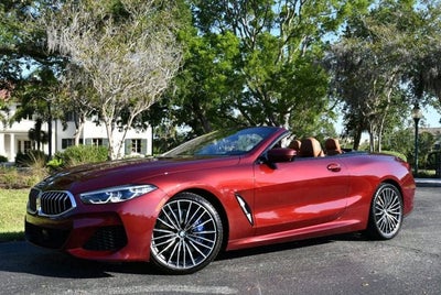 2022 BMW 8 Series 840i Convertible W/M Sport, Comfort Seating & Driving Assistance