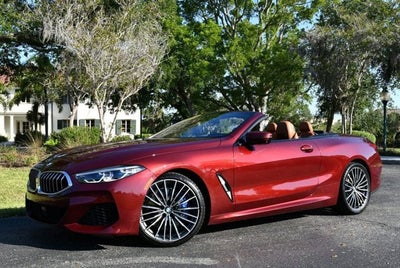 2022 BMW 8 Series 840i Convertible W/M Sport, Comfort Seating & Driving Assistance