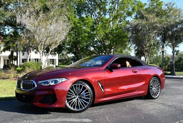 2022 BMW 8 Series 840i Convertible W/M Sport, Comfort Seating & Driving Assistance